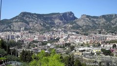 view from Cim del Menejador en Alcoi, vista Alcoià i Comtat on 2024-04-13