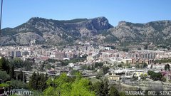view from Cim del Menejador en Alcoi, vista Alcoià i Comtat on 2024-04-14