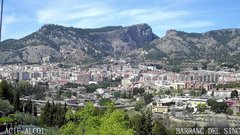 view from Cim del Menejador en Alcoi, vista Alcoià i Comtat on 2024-04-18
