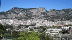 view from Cim del Menejador en Alcoi, vista Alcoià i Comtat on 2024-04-24