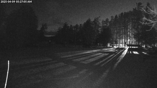 time-lapse frame, Arrowhead Park webcam