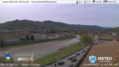 view from Santa Sofia - Torre Civica on 2025-04-12