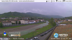 view from Santa Sofia - Torre Civica on 2025-04-25