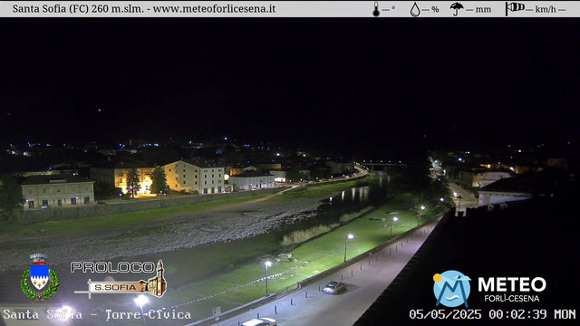 time-lapse frame, Santa Sofia - Torre Civica webcam