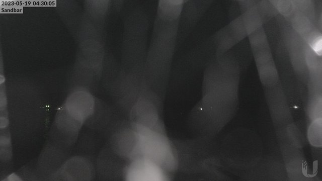 time-lapse frame, 4th Lake Sandbar webcam