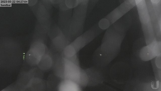 time-lapse frame, 4th Lake Sandbar webcam