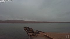 view from 4th Lake Sandbar on 2024-04-18