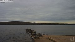 view from 4th Lake Sandbar on 2024-05-04