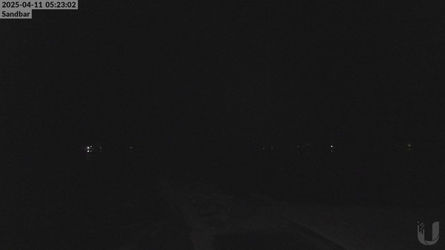 time-lapse frame, 4th Lake Sandbar webcam