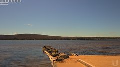view from 4th Lake Sandbar on 2025-04-30