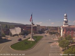 view from 13 East Market Street - Lewistown PA (west) on 2024-04-20