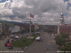 view from 13 East Market Street - Lewistown PA (west) on 2024-05-11
