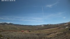 view from Medicine Bow Cam (UCCR) on 2024-04-21