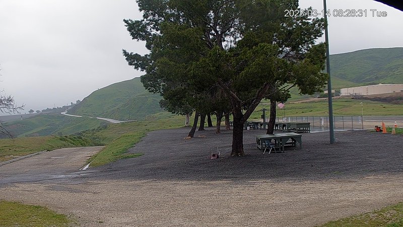 time-lapse frame, Canyon Crosswinds webcam