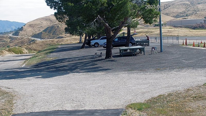 time-lapse frame, Canyon Crosswinds webcam
