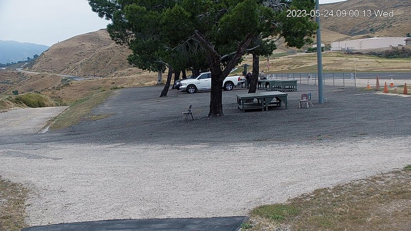 time-lapse frame, Canyon Crosswinds webcam