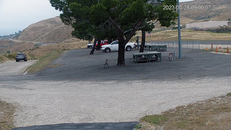 time-lapse frame, Canyon Crosswinds webcam