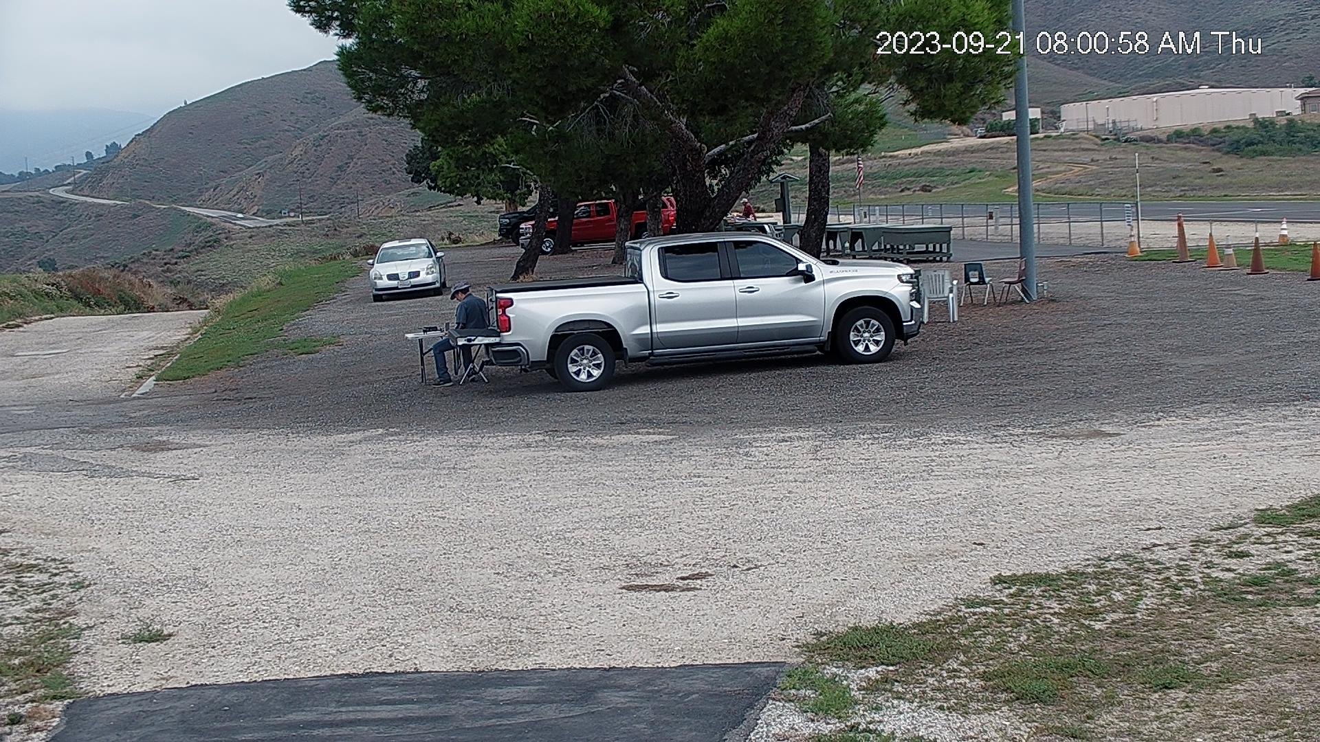 time-lapse frame, Canyon Crosswinds webcam