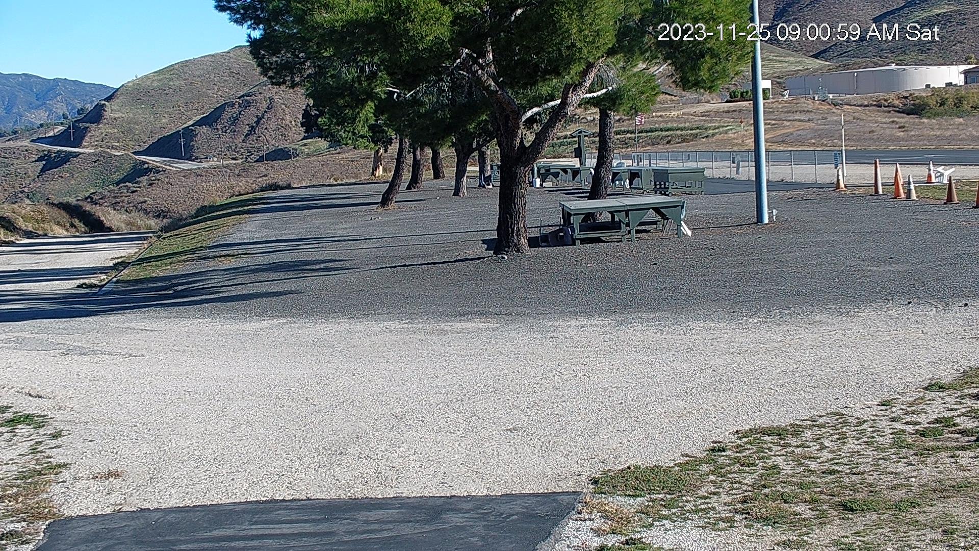 time-lapse frame, Canyon Crosswinds webcam