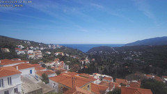 view from Stenies. Andros Island on 2024-03-24