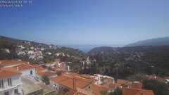 view from Stenies. Andros Island on 2024-03-29