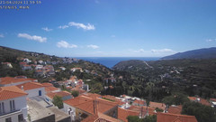 view from Stenies. Andros Island on 2024-04-21