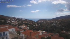 view from Stenies. Andros Island on 2024-09-12