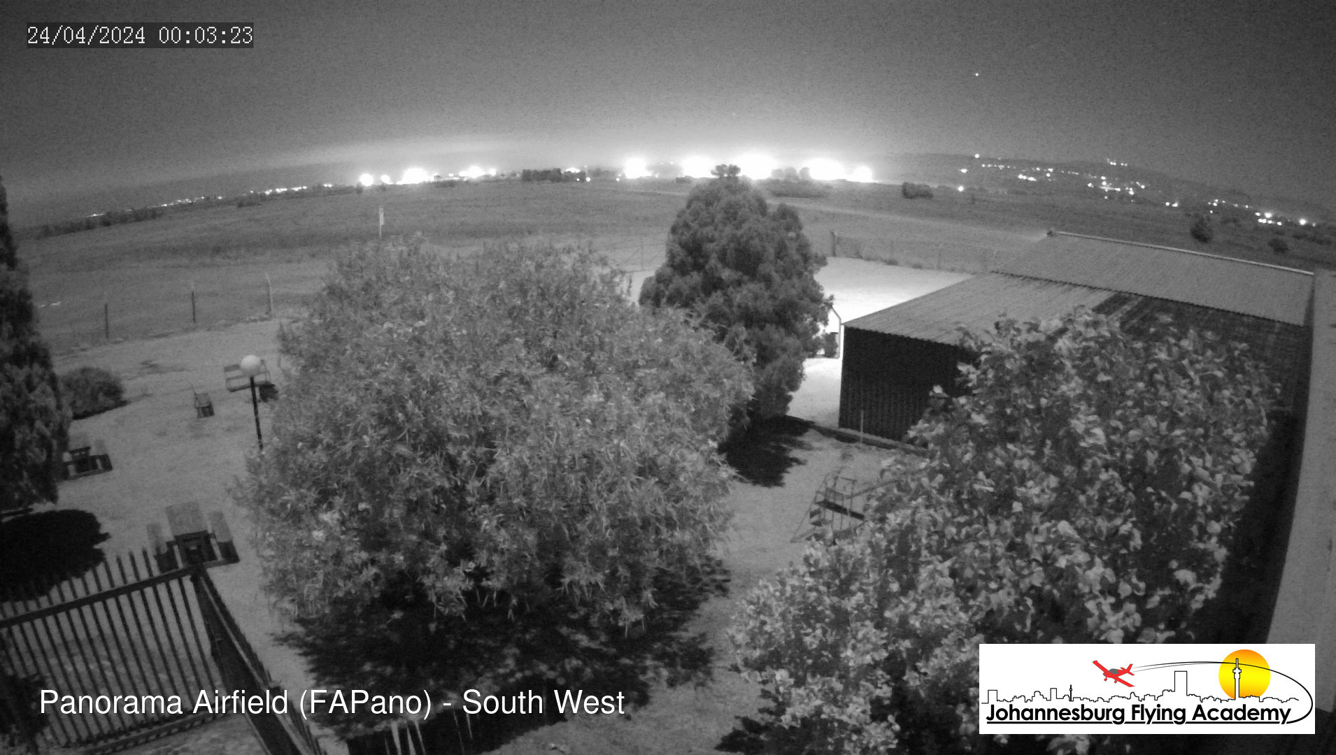 time-lapse frame, FAPano - South West webcam