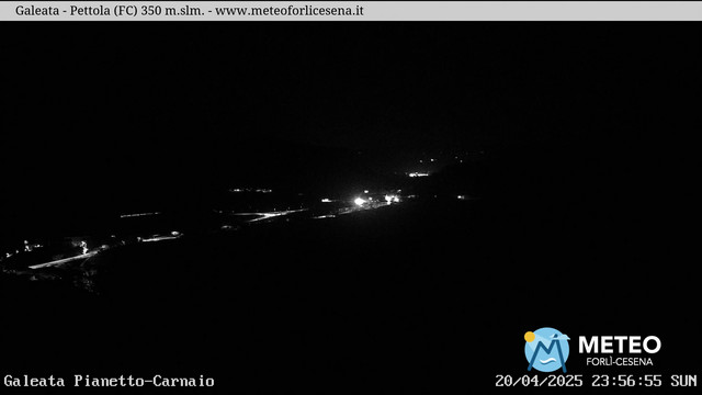 time-lapse frame, Galeata webcam