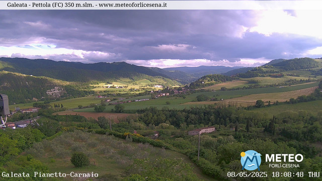 time-lapse frame, Galeata webcam