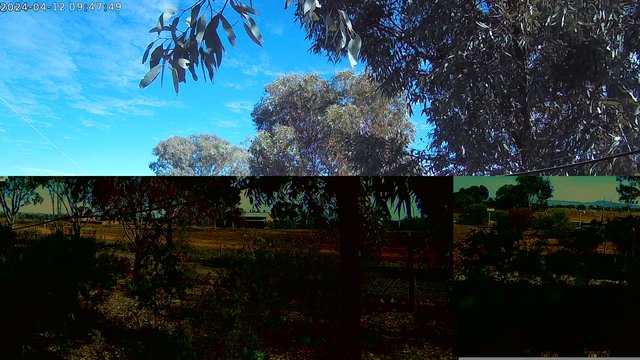 time-lapse frame, West webcam