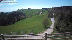 view from Koča Mrzli Vrh on 2024-04-15
