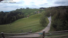 view from Koča Mrzli Vrh on 2024-05-01