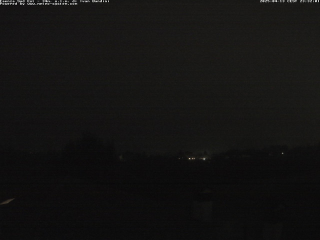 time-lapse frame, Faenza Sud-Est webcam