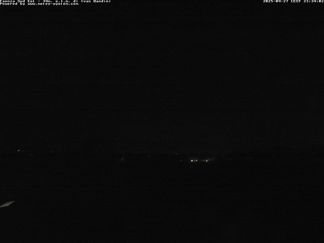 time-lapse frame, Faenza Sud-Est webcam