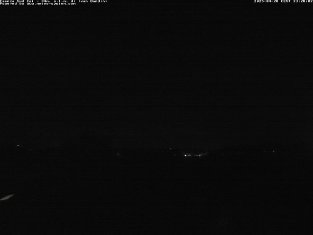time-lapse frame, Faenza Sud-Est webcam