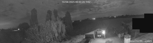time-lapse frame, Boncellino Sud webcam