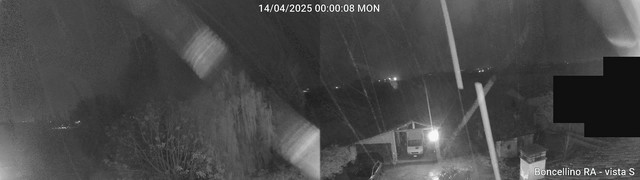 time-lapse frame, Boncellino Sud webcam
