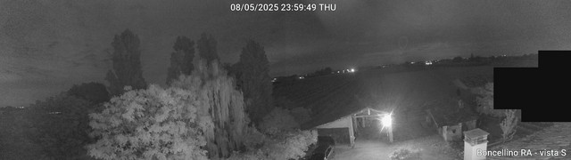 time-lapse frame, Boncellino Sud webcam