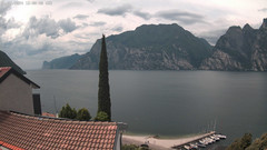 view from Torbole sul Garda - Busatte: Southern direction on 2024-05-01