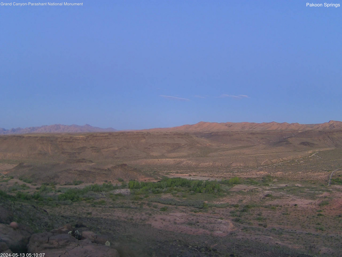 time-lapse frame, Pakoon Springs webcam