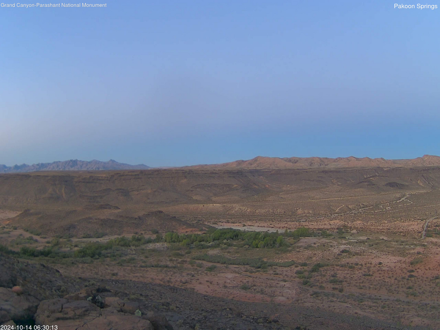 time-lapse frame, Pakoon Springs webcam