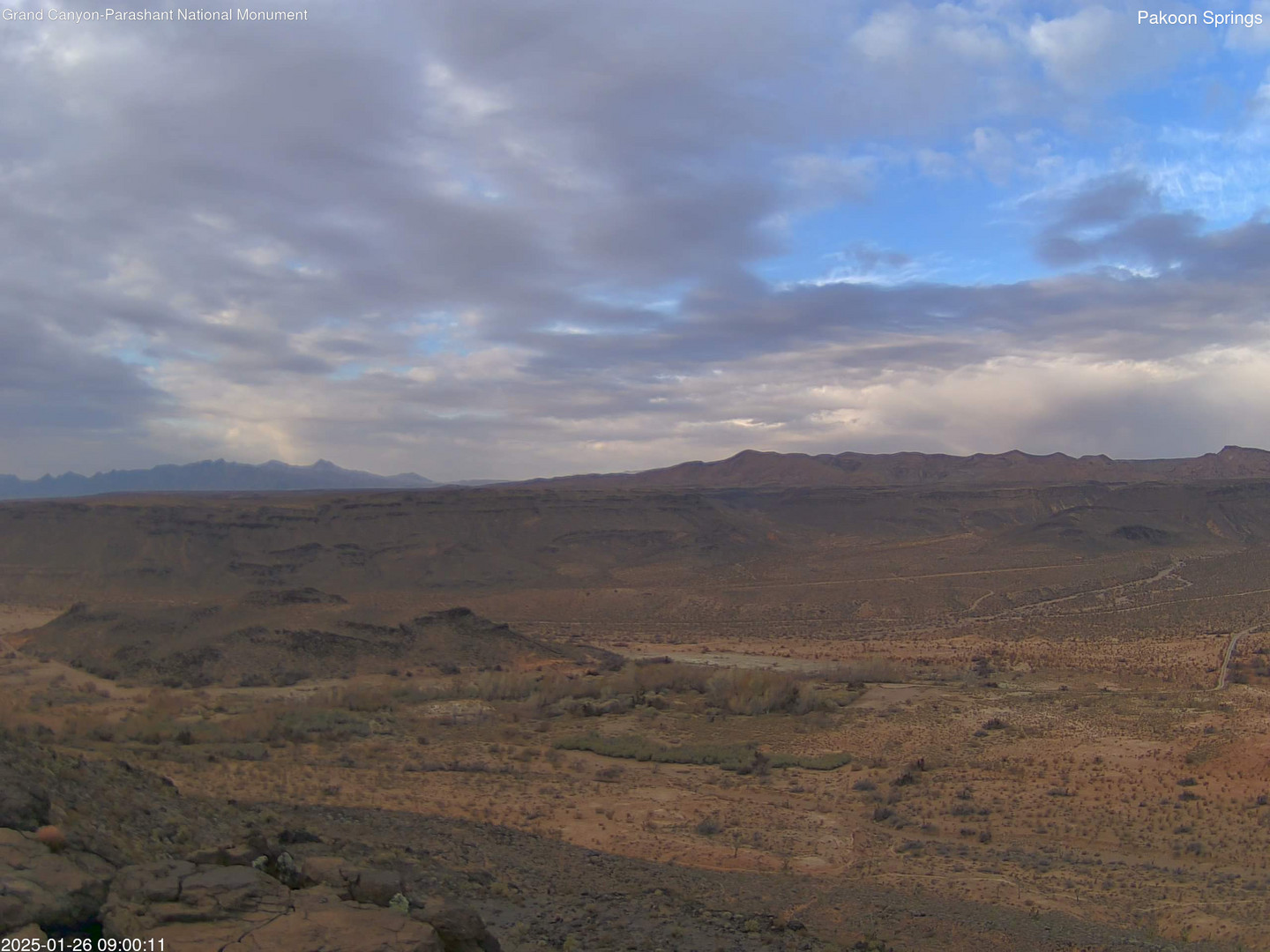 time-lapse frame, Pakoon Springs webcam