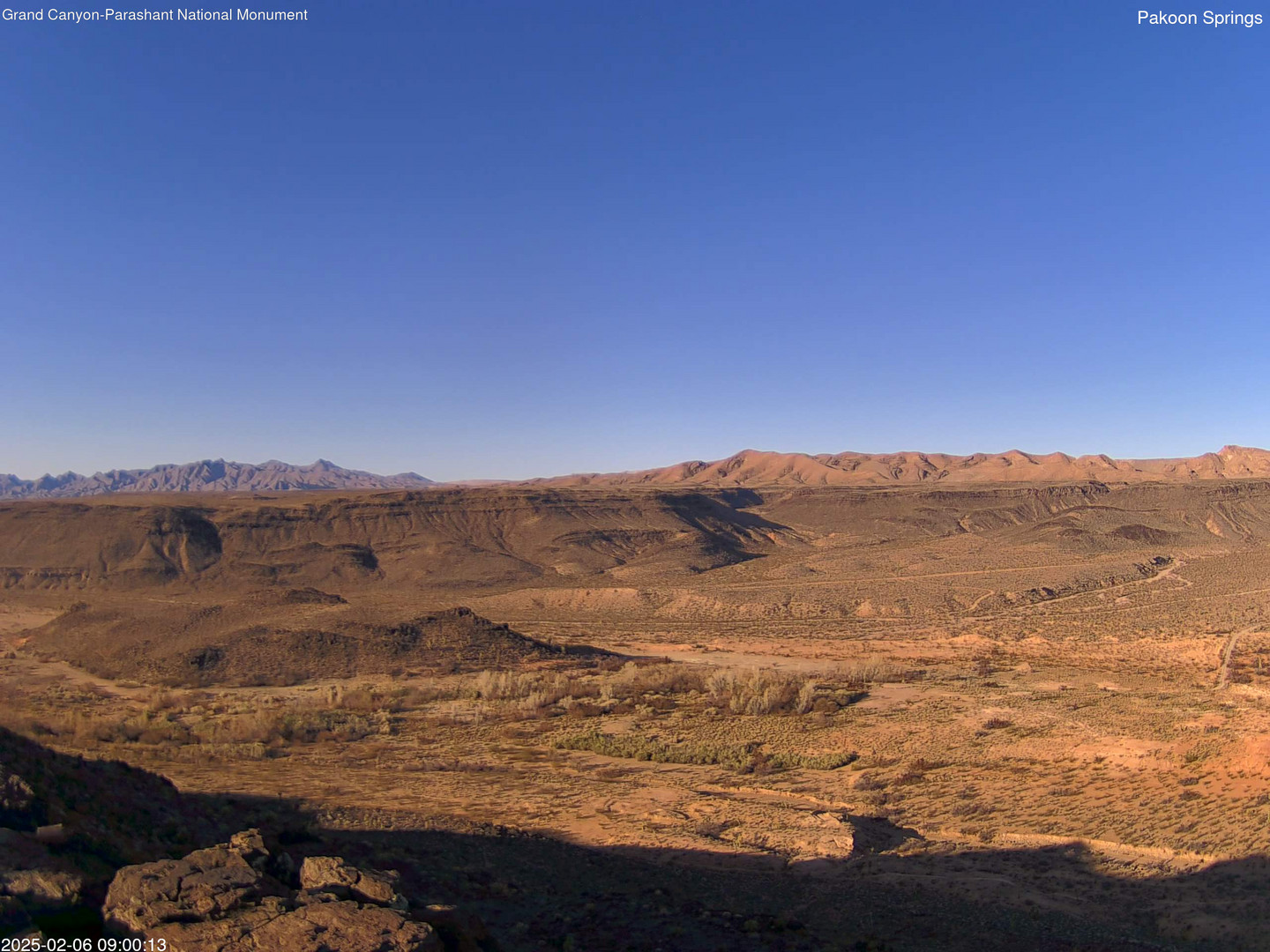 time-lapse frame, Pakoon Springs webcam