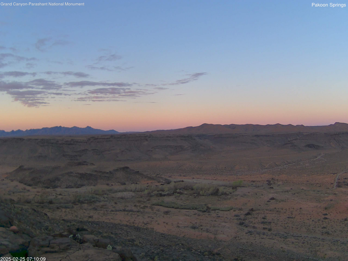 time-lapse frame, Pakoon Springs webcam