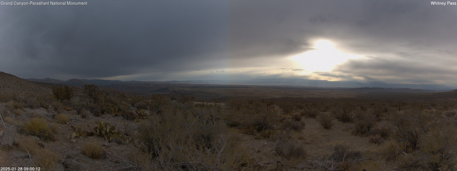 time-lapse frame, Whitney Pass webcam