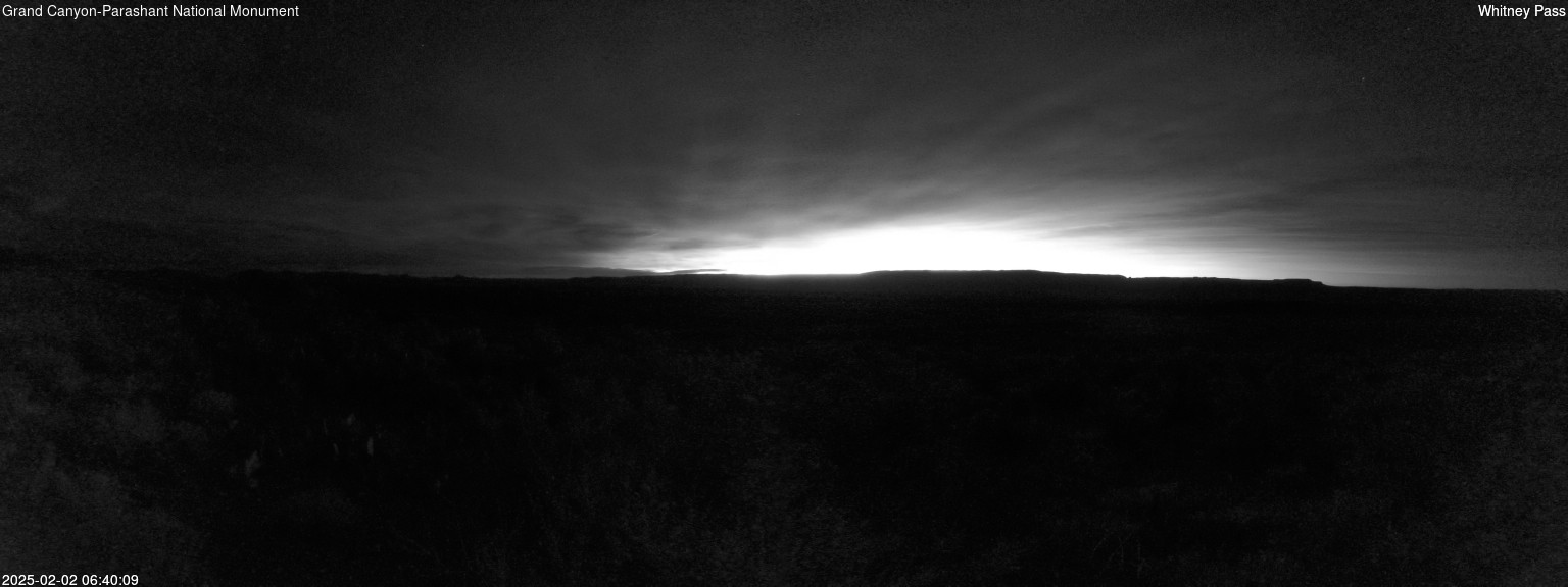 time-lapse frame, Whitney Pass webcam