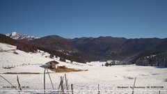 view from Pian Cansiglio - Malga Valmenera on 2022-01-24