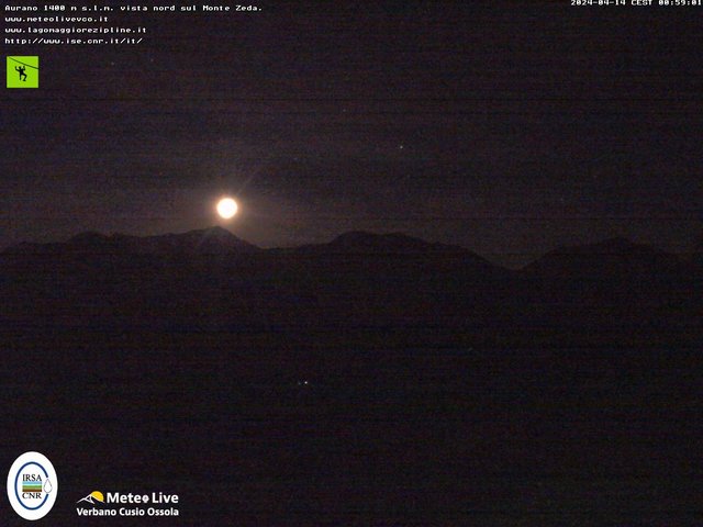 time-lapse frame, Lago Maggiore Zipline webcam