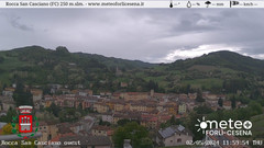 view from Rocca San Casciano on 2024-05-02